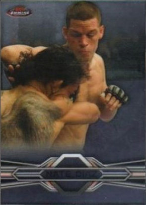 Nate Diaz 2013 Topps Finest UFC Base #81 Octafractor