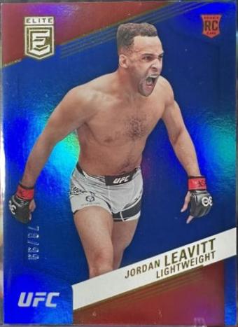 Jordan Leavitt 2023 Panini Chronicles UFC Base Elite #241 Blue