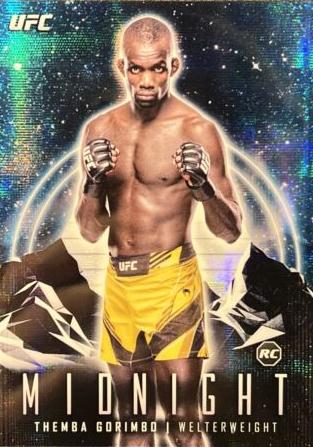 Themba Gorimbo 2024 Topps Midnight UFC Base #99 Moon Beam