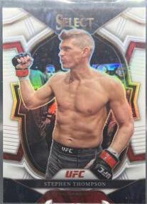 Stephen Thompson 2023 Panini Select UFC Concourse #33 White