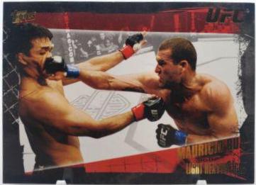 Mauricio Rua 2010 Topps UFC Base #96 Silver