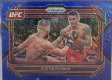 Dustin Poirier 2023 Panini Prizm UFC Base #2 Blue Shimmer