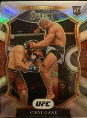 Ciryl Gane 2021 Panini Select UFC Concourse #98 Silver