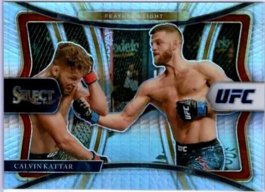 Calvin Kattar 2021 Panini Select UFC Premier Level #179 Lucky Envelopes