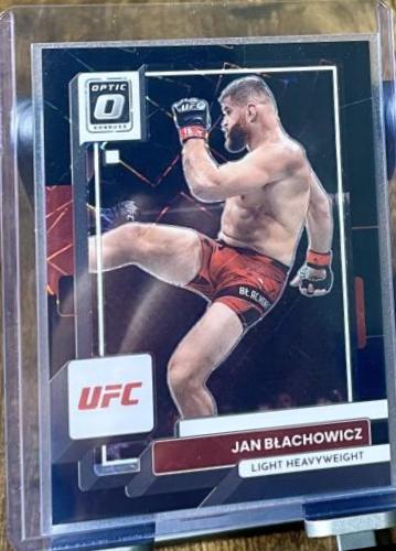 Jan Błachowicz 2023 Panini Donruss Optic UFC Base #65 Black Velocity