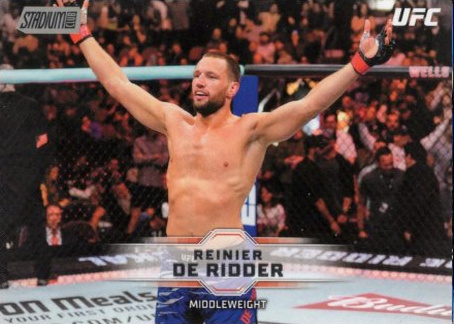 Reinier de Ridder 2026 Topps Stadium Club UFC Base #18 Light Blue