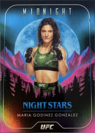 Maria Godinez Gonzalez 2024 Topps Midnight UFC Night Stars #NS-23 Daybreak