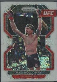 Max Holloway 2022 Panini Prizm UFC Base #188 White Sparkle