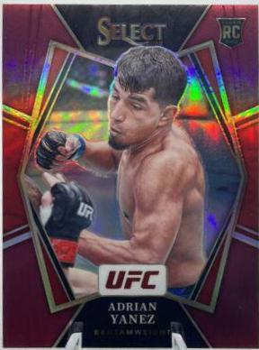Adrian Yanez 2022 Panini Select UFC Premier Level #155 Maroon