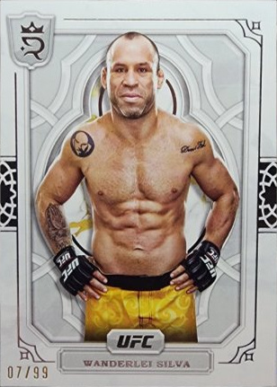 Wanderlei Silva 2024 Topps Royalty UFC Base #44 Blue