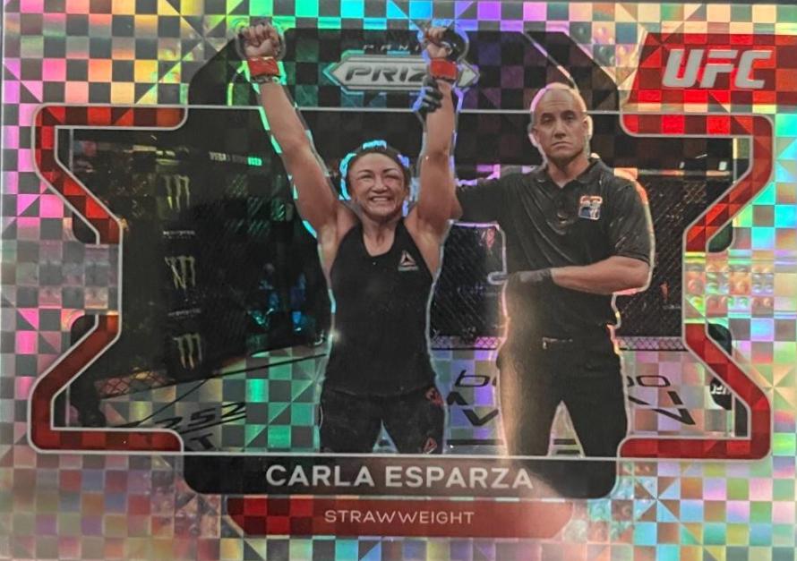 Carla Esparza 2022 Panini Prizm UFC Base #77 Lucky Envelopes