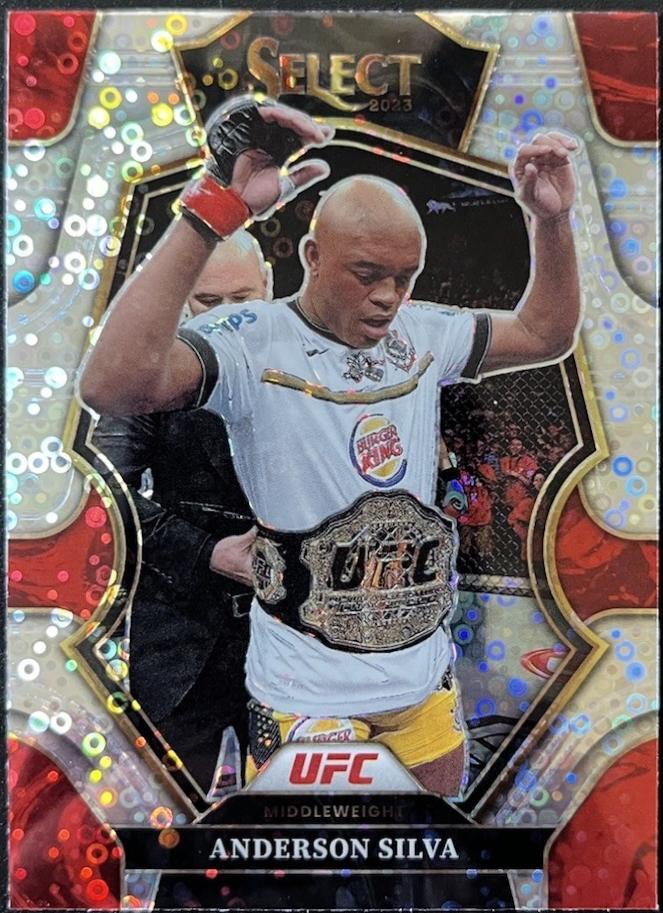 Anderson Silva 2023 Panini Select UFC Premier Level #148 Disco