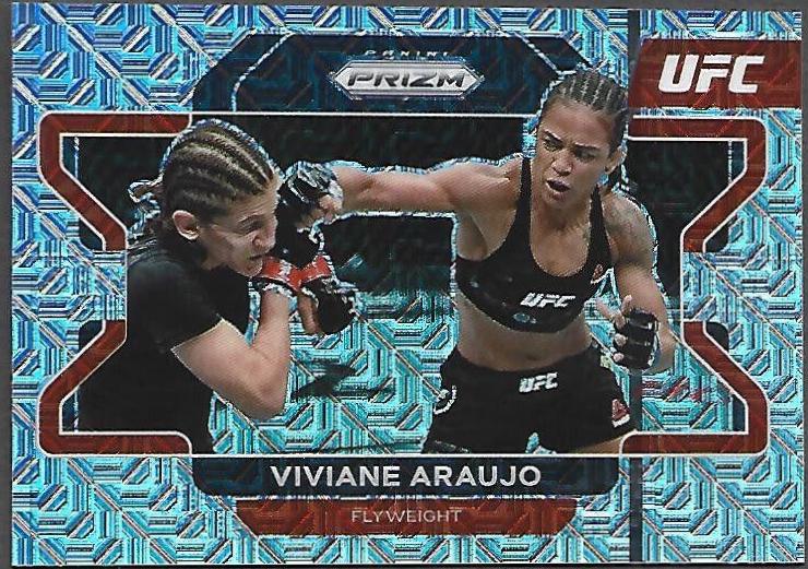 Viviane Araujo 2022 Panini Prizm UFC Base #62 Mojo