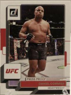 Daniel Cormier 2023 Panini Donruss UFC Base #13 Press Proof Silver