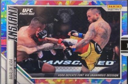Marlon Vera 2022 Panini Instant UFC Base #37 Black