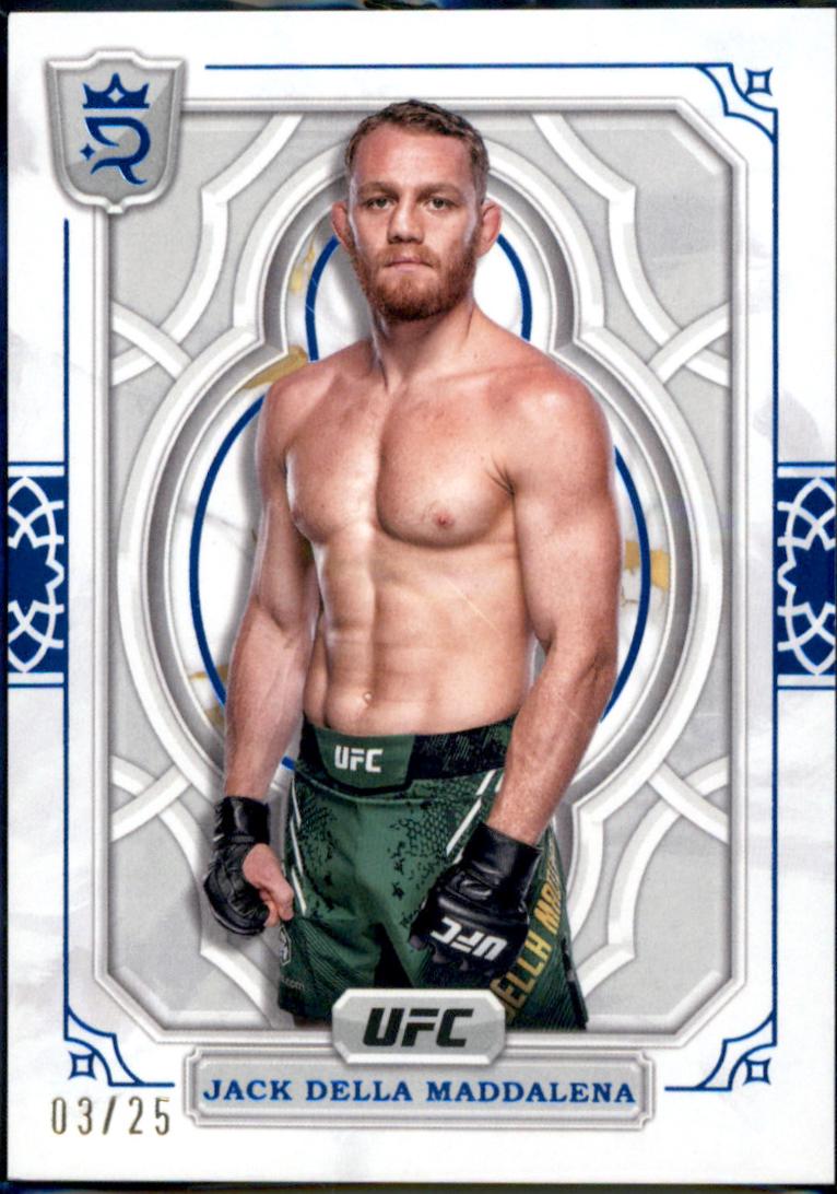 Jack Della Maddalena 2024 Topps Royalty UFC Base #95 Blue