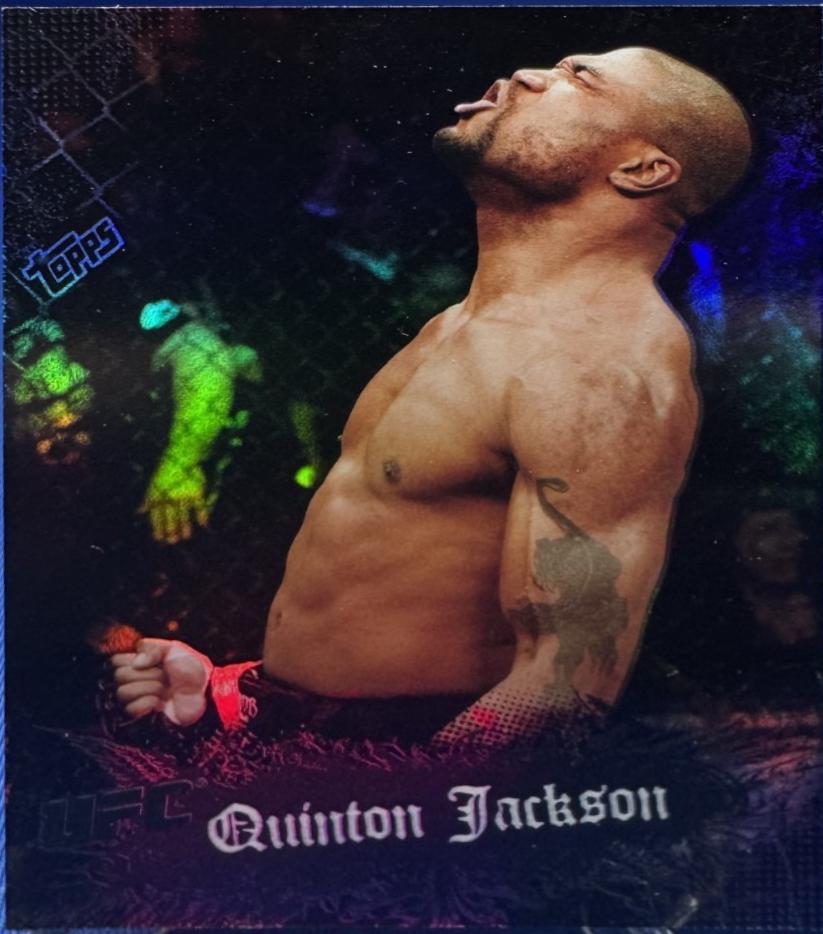 Quinton Jackson 2010 Topps UFC Main Event Base #37 Black