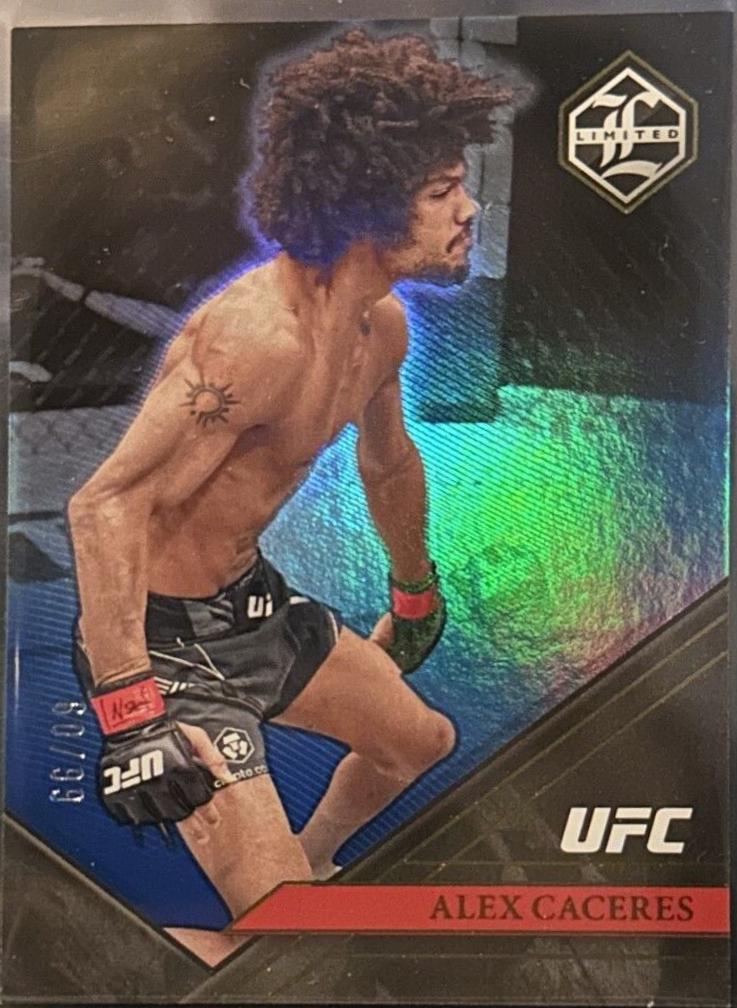 Alex Caceres 2023 Panini Chronicles UFC Base Limited #208 Green