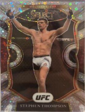 Stephen Thompson 2021 Panini Select UFC Concourse #51 Disco
