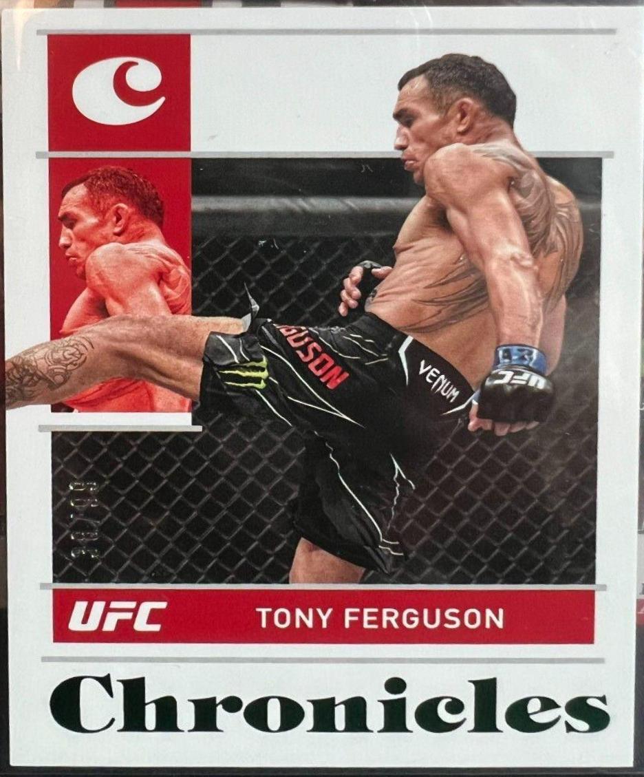 Tony Ferguson 2022 Panini Chronicles UFC Base Chronicles #64 Green