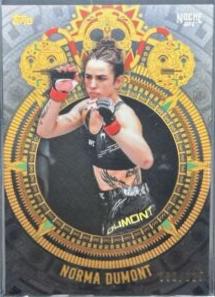 Norma Dumont 2024 Topps Noche UFC Base #10 Silver