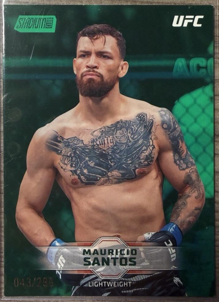 Mauricio Ruffy 2026 Topps Stadium Club UFC Base #32 Green