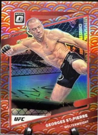 Georges St-Pierre 2022 Panini Donruss Optic UFC Base #57 Photon