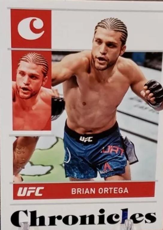 Brian Ortega 2022 Panini Chronicles UFC Base Chronicles #1 Blue