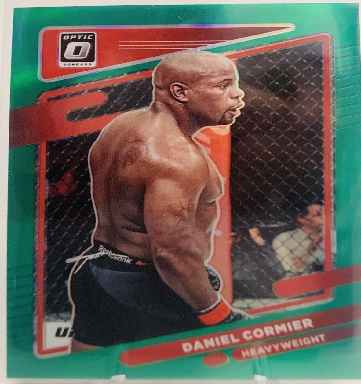 Daniel Cormier 2022 Panini Donruss Optic UFC Base #93 Green