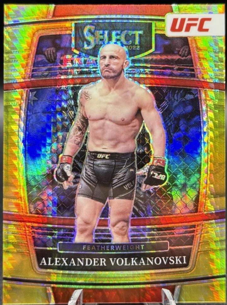Alexander Volkanovski 2022 Panini Select UFC Concourse #15 Lucky Envelopes