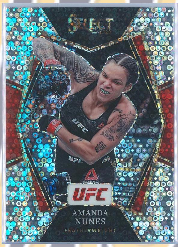 Amanda Nunes 2022 Panini Select UFC Premier Level #193 Disco