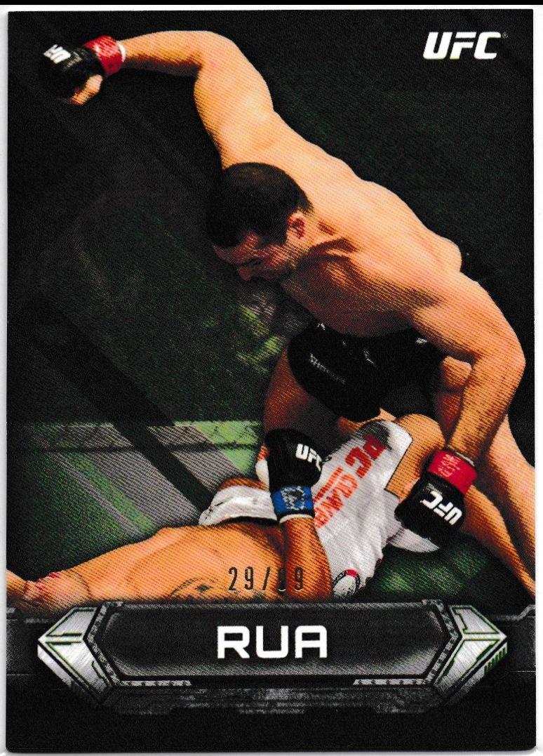 Mauricio Rua 2014 Topps UFC Knockout Base #85 Green