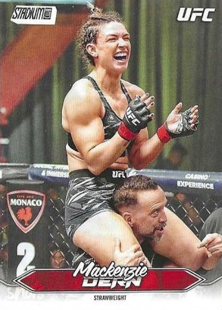 Mackenzie Dern 2025 Topps Stadium Club UFC Base #70 Blue