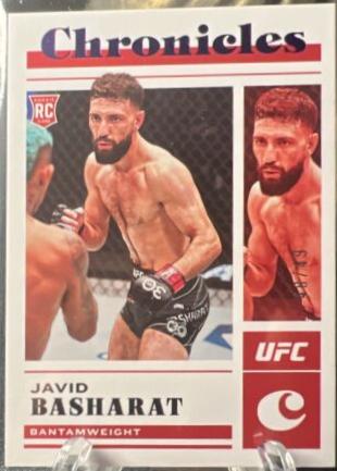 Javid Basharat 2023 Panini Chronicles UFC Base Chronicles #84 Purple
