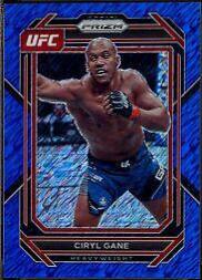 Ciryl Gane 2023 Panini Prizm UFC Base #115 Blue Shimmer