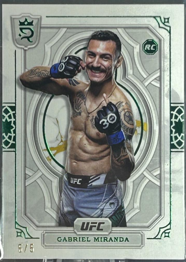 Gabriel Miranda 2024 Topps Royalty UFC Base #74 Green