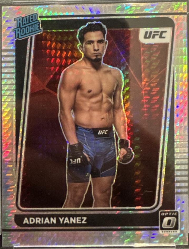 Adrian Yanez 2022 Panini Donruss Optic UFC Base #105 Lucky Envelopes