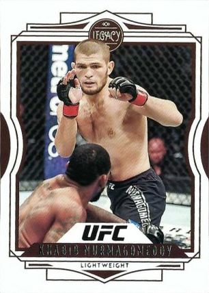 Khabib Nurmagomedov 2021 Panini Chronicles UFC Base Legacy #42 Asia Gold