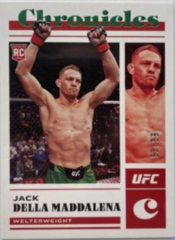 Jack Della Maddalena 2023 Panini Chronicles UFC Base Gala Rookies #497 Green