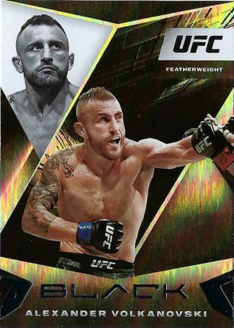 Alexander Volkanovski 2021 Panini Chronicles UFC Base Black #103 Platinum