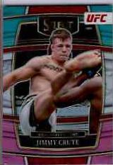 Jimmy Crute 2022 Panini Select UFC Concourse #78 Teal and Pink