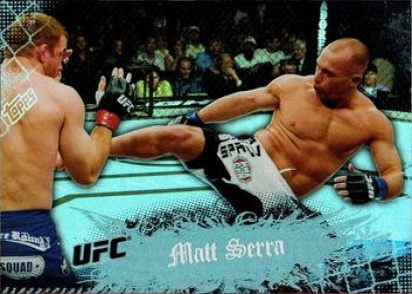 Matt Serra 2010 Topps UFC Main Event Base #9 Red