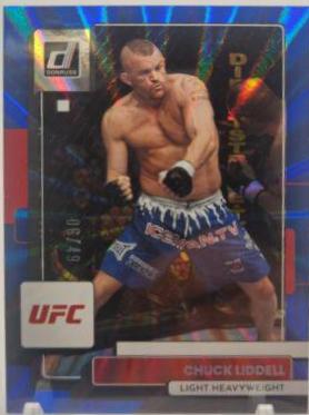 Chuck Liddell 2023 Panini Donruss UFC Base #3 Blue Laser