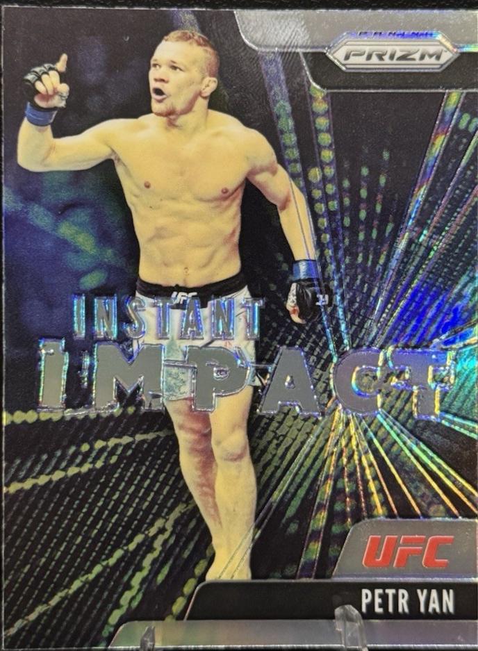 Petr Yan 2021 Panini Prizm UFC Instant Impact #1 Silver