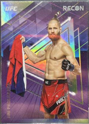 Jiri Prochazka 2022 Panini Chronicles UFC Base Recon #227 Purple