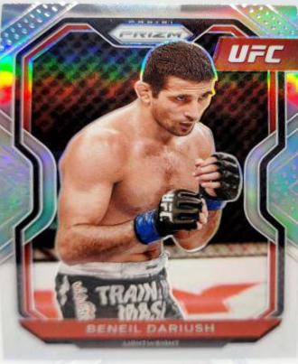 Beneil Dariush 2021 Panini Prizm UFC Base #28 Silver