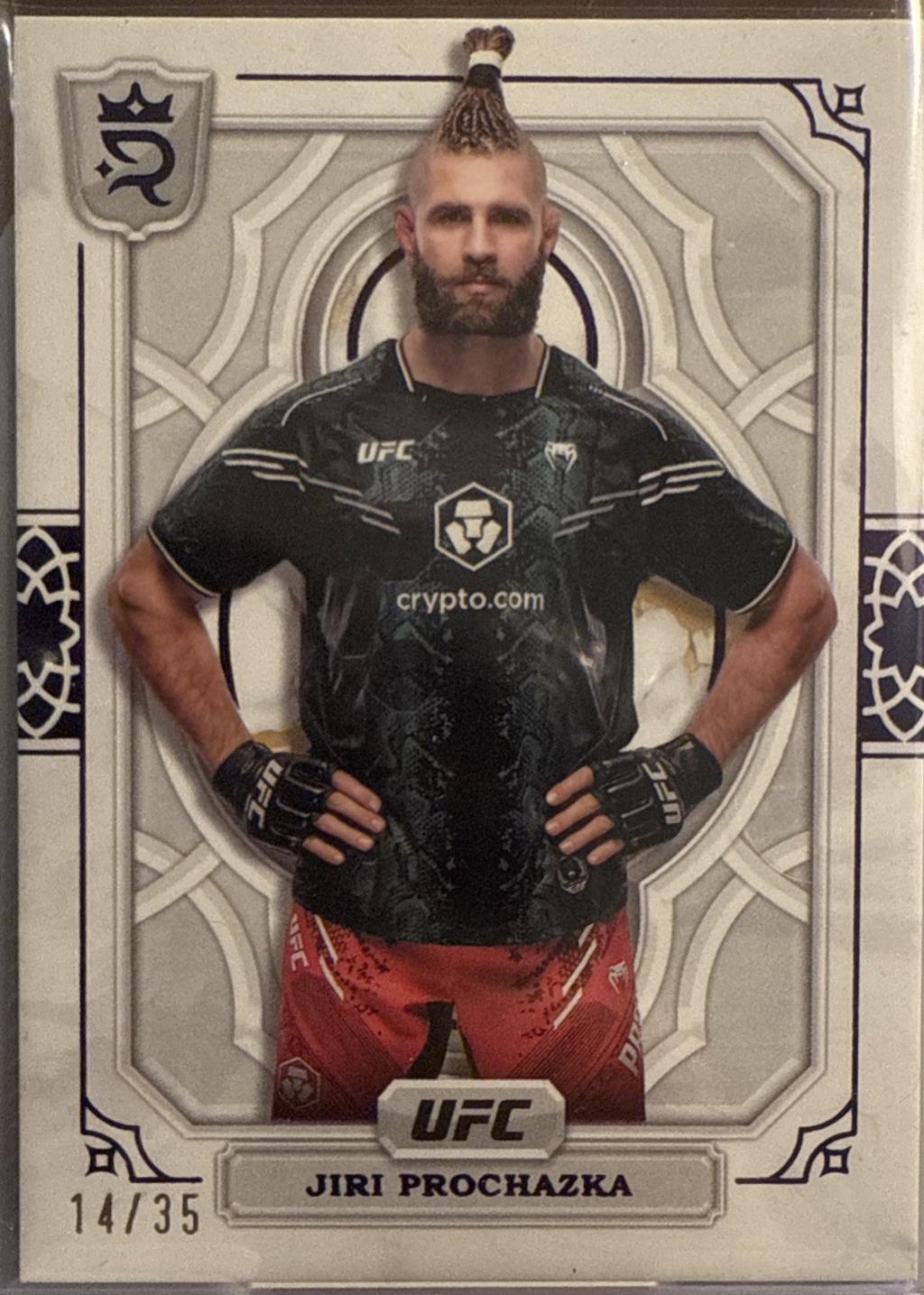 Jiri Prochazka 2024 Topps Royalty UFC Base #15 Purple