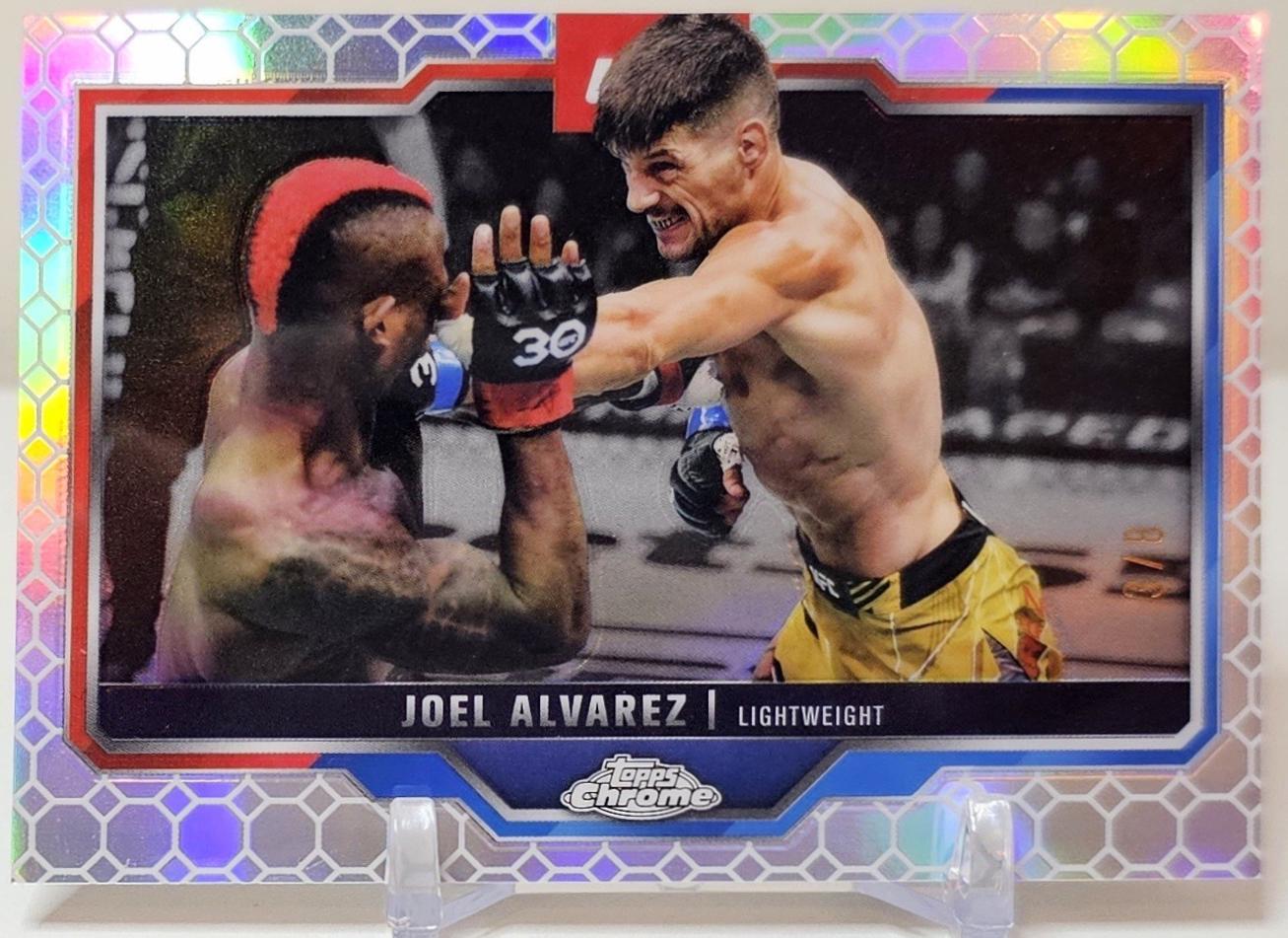 Joel Alvarez 2025 Topps Chrome UFC Base #65 OctaFractor