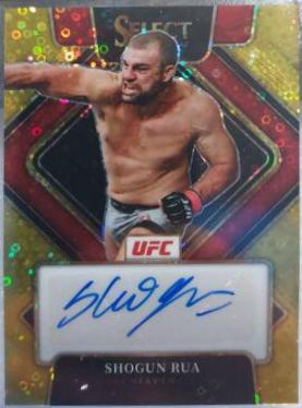 Mauricio Rua 2022 Panini Select UFC Signatures #16 Black Flash