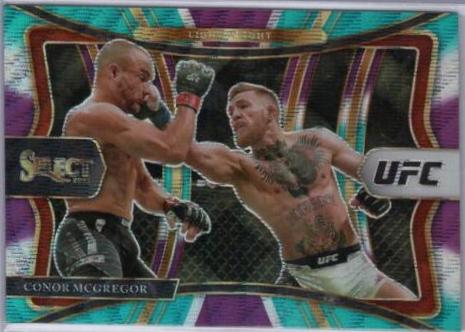 Conor McGregor 2021 Panini Select UFC Premier Level #199 Tri Color